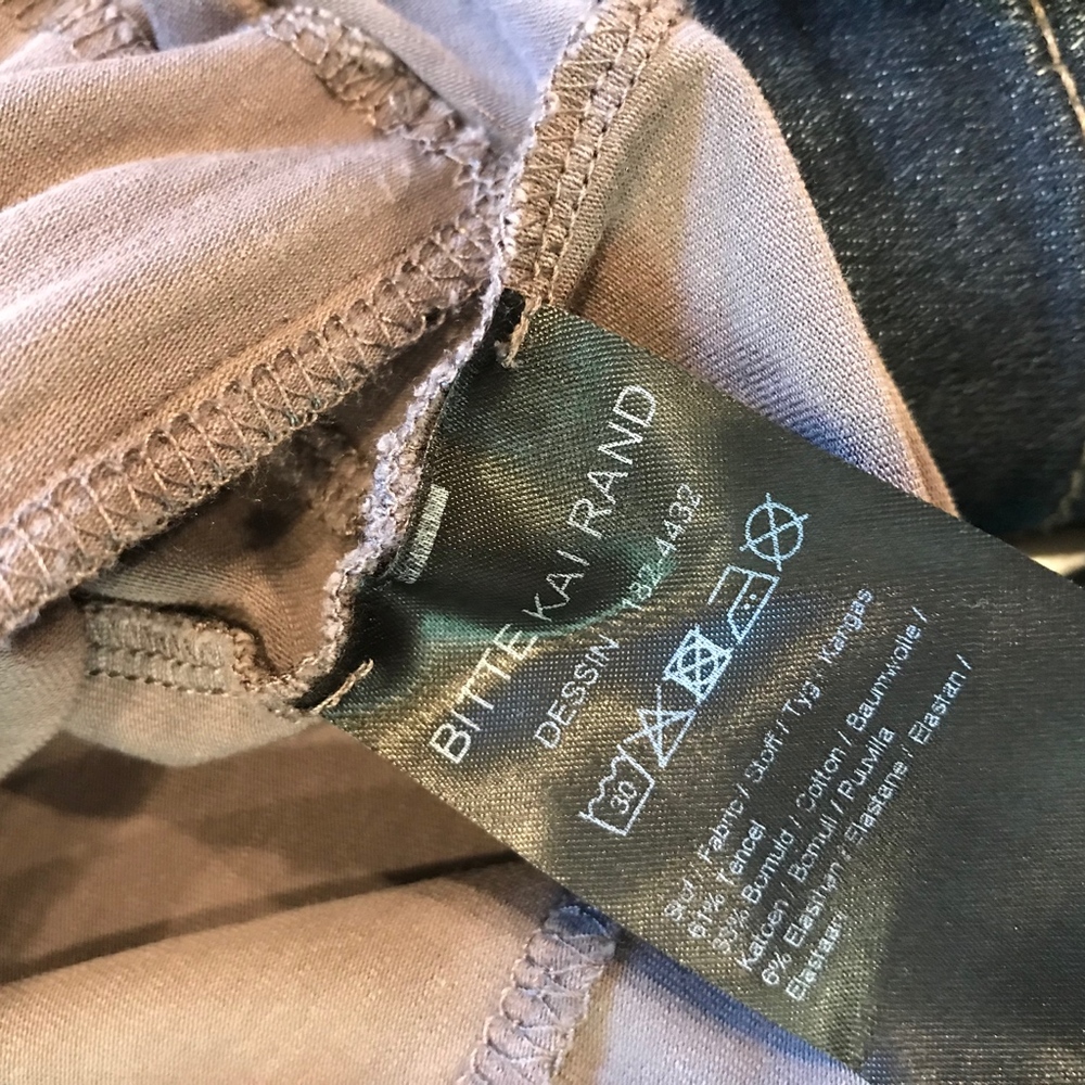 SOLD Bitte Kai Rand Denmark Gray Top Small - Picture 6 of 9